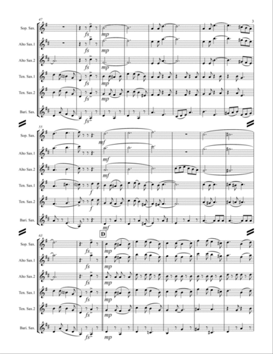 Seventy Six Trombones Woodwind Quintet scores gallery preview page 4