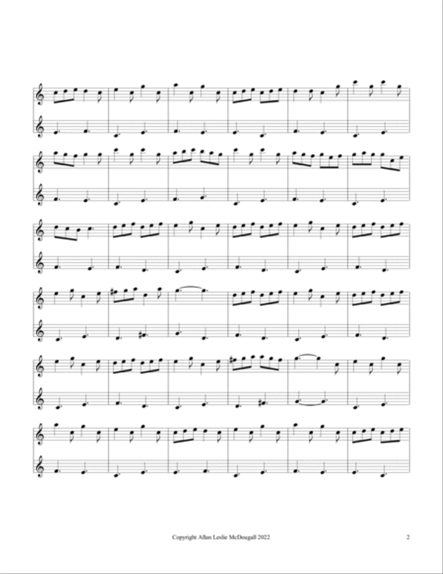 Southern Jig Southern Jig Woodwind Duet scores gallery preview page 2