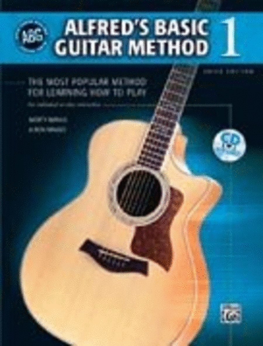 Alfreds Basic Guitar Method Book 1 Book/CD 3Rd Ed