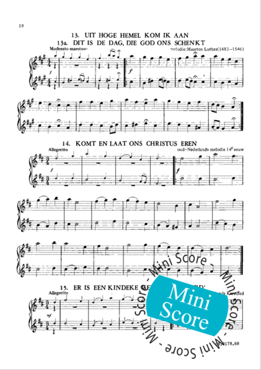 32 Christmas Melodies Woodwind Duet scores gallery preview page 13