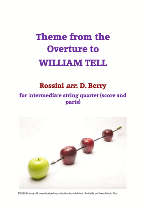 Theme from the Overture to William Tell (String Quartet)