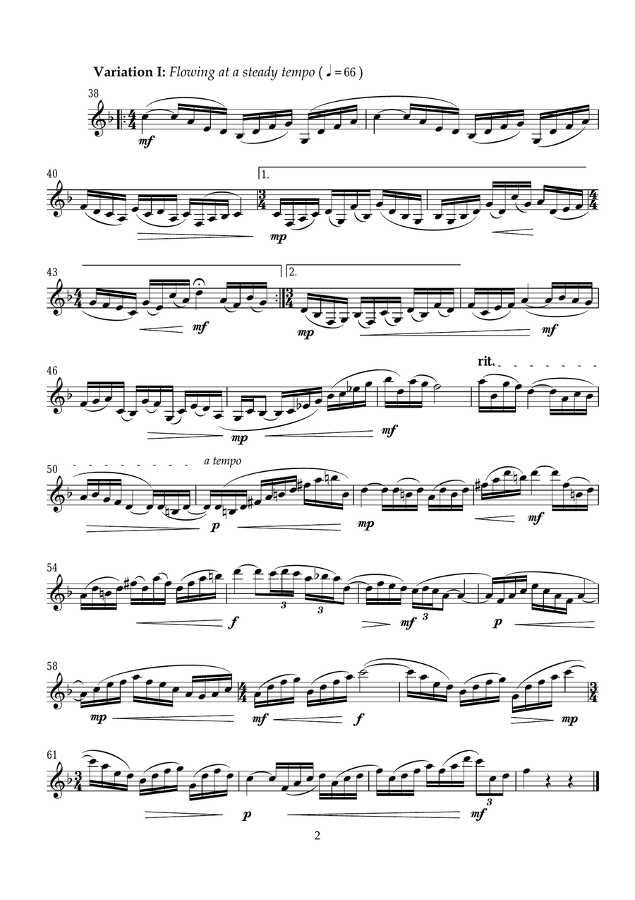 Variations on Debussy's 
