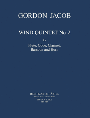 Book cover for Wind Quintet No. 2