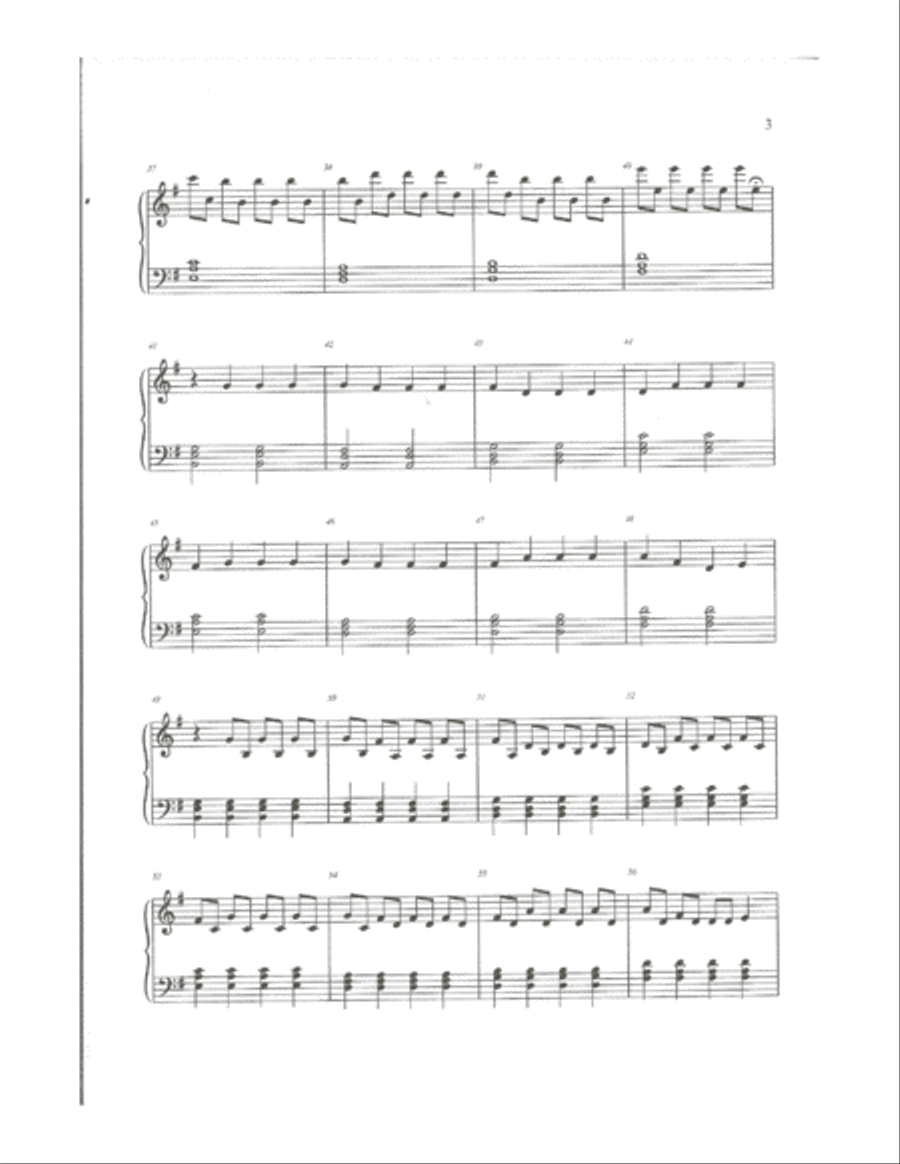 65daysofstatic - Radio Protector sheet music Piano Solo scores gallery preview page 3