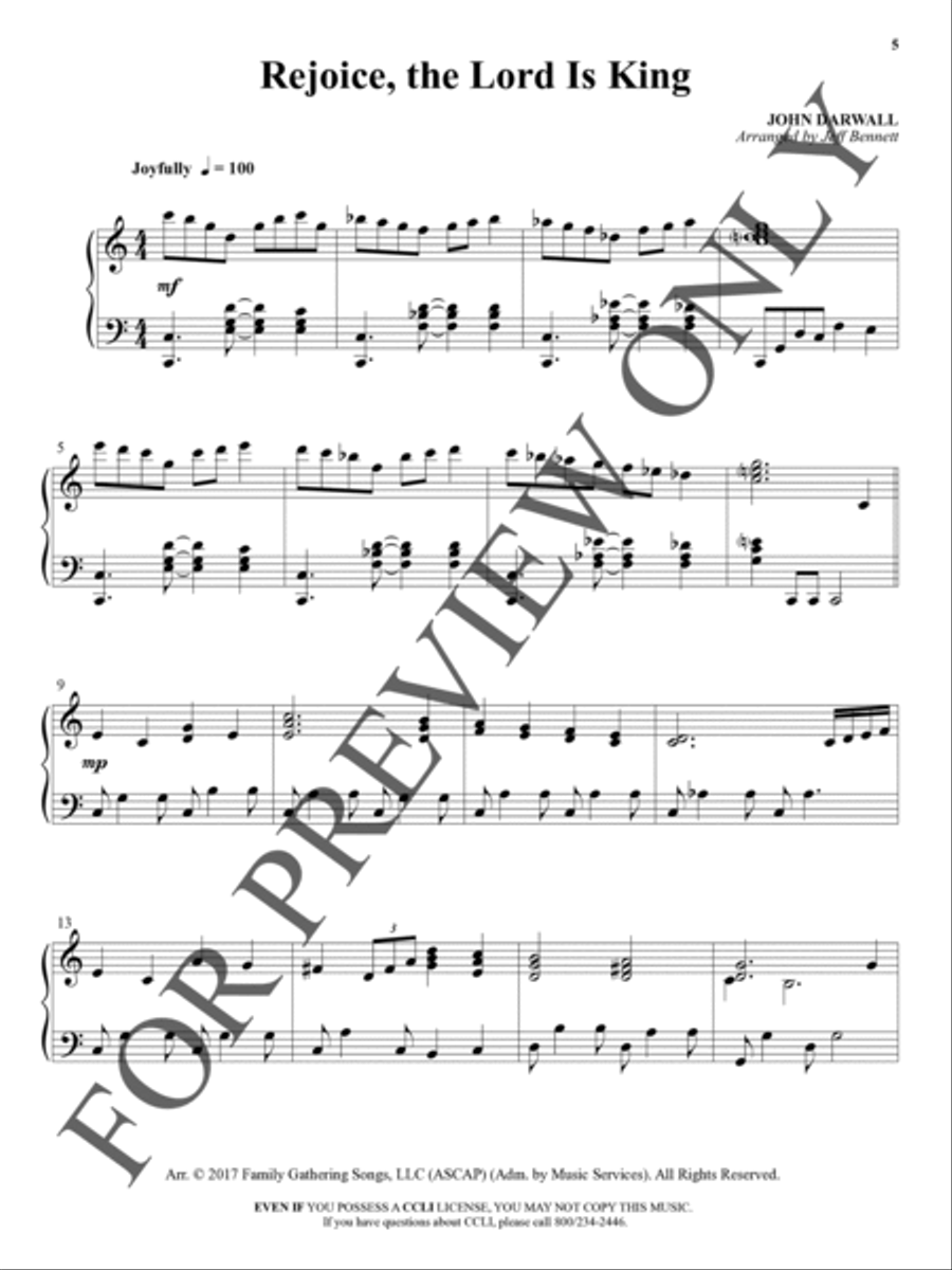 Spirit Lead Me - Piano Folio Piano Solo scores gallery preview page 6
