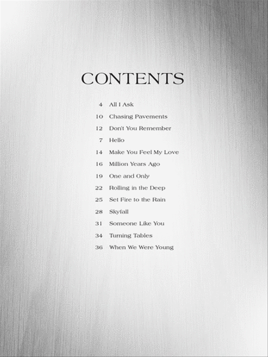 Adele - Strum & Sing Guitar Electric Guitar scores gallery preview page 2