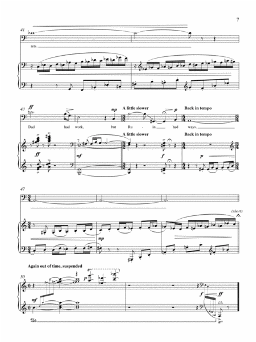Foursquare Cathedral Baritone Voice scores gallery preview page 6