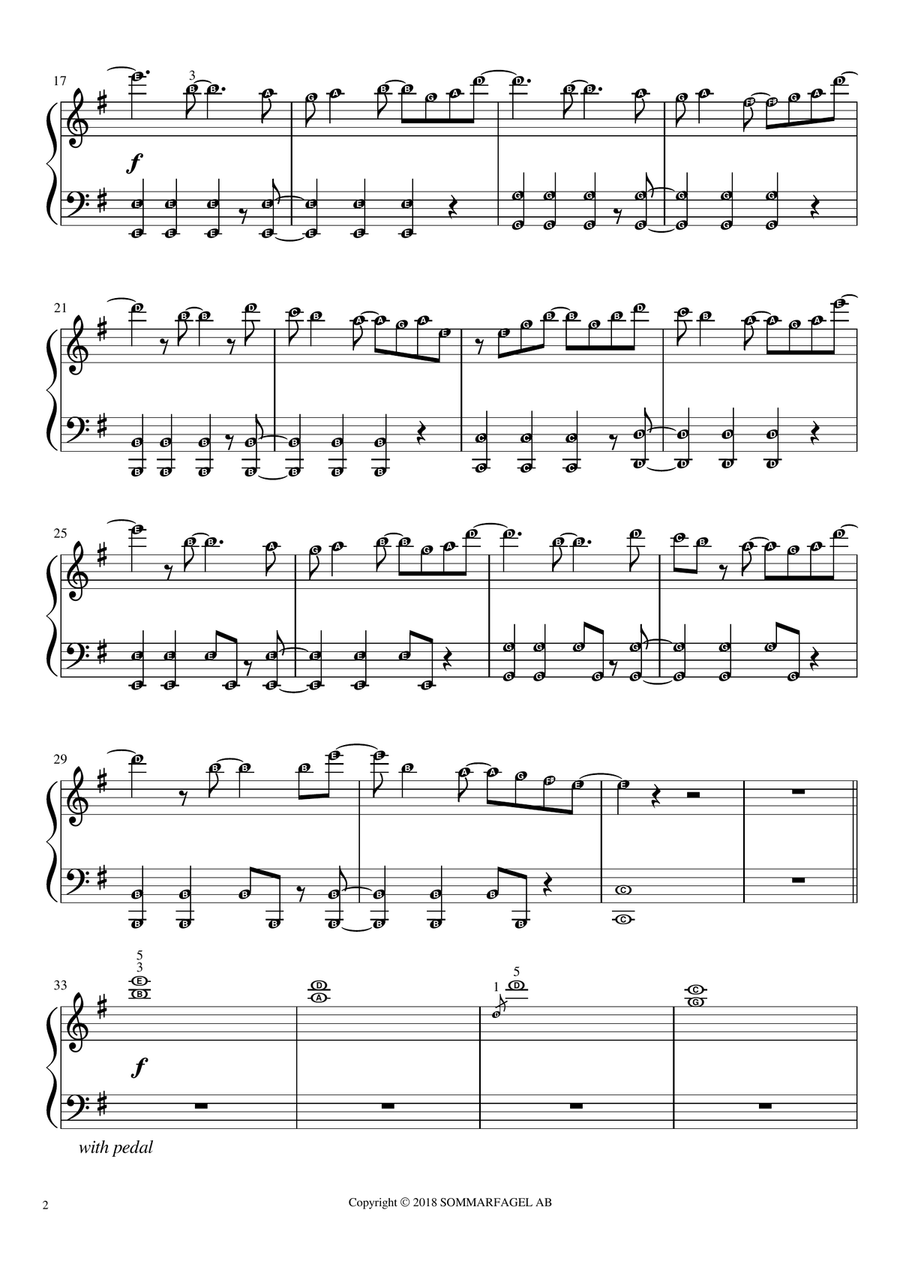Marble Machine Marble Machine Piano, Vocal scores gallery preview page 2