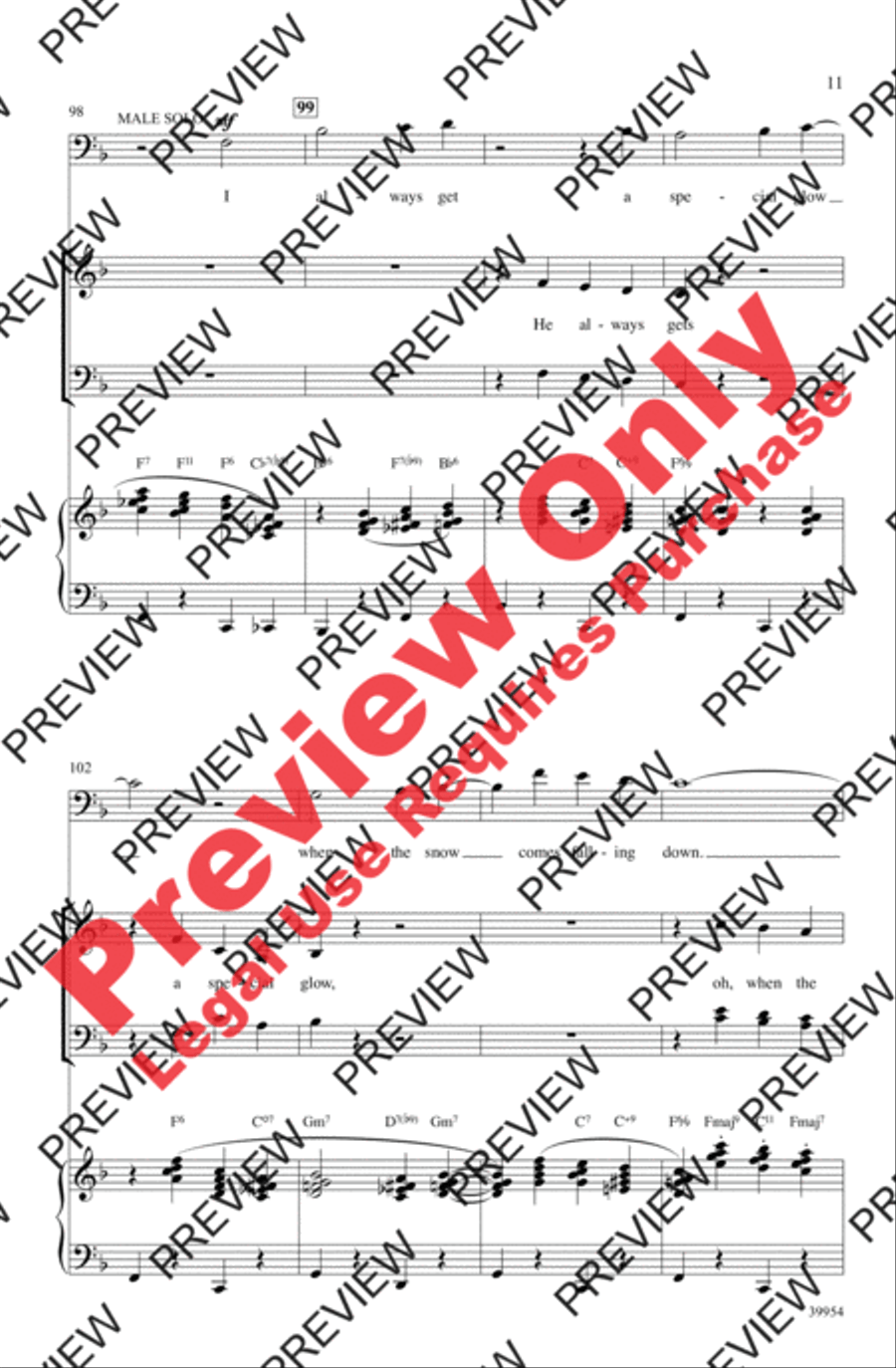 Elf: A Medley from the Broadway Musical - SoundTrax CD (CD only) Choir scores gallery preview page 11