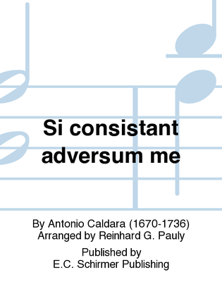 Si consistant adversum me (Lord, From Thee Comes Our Strength)