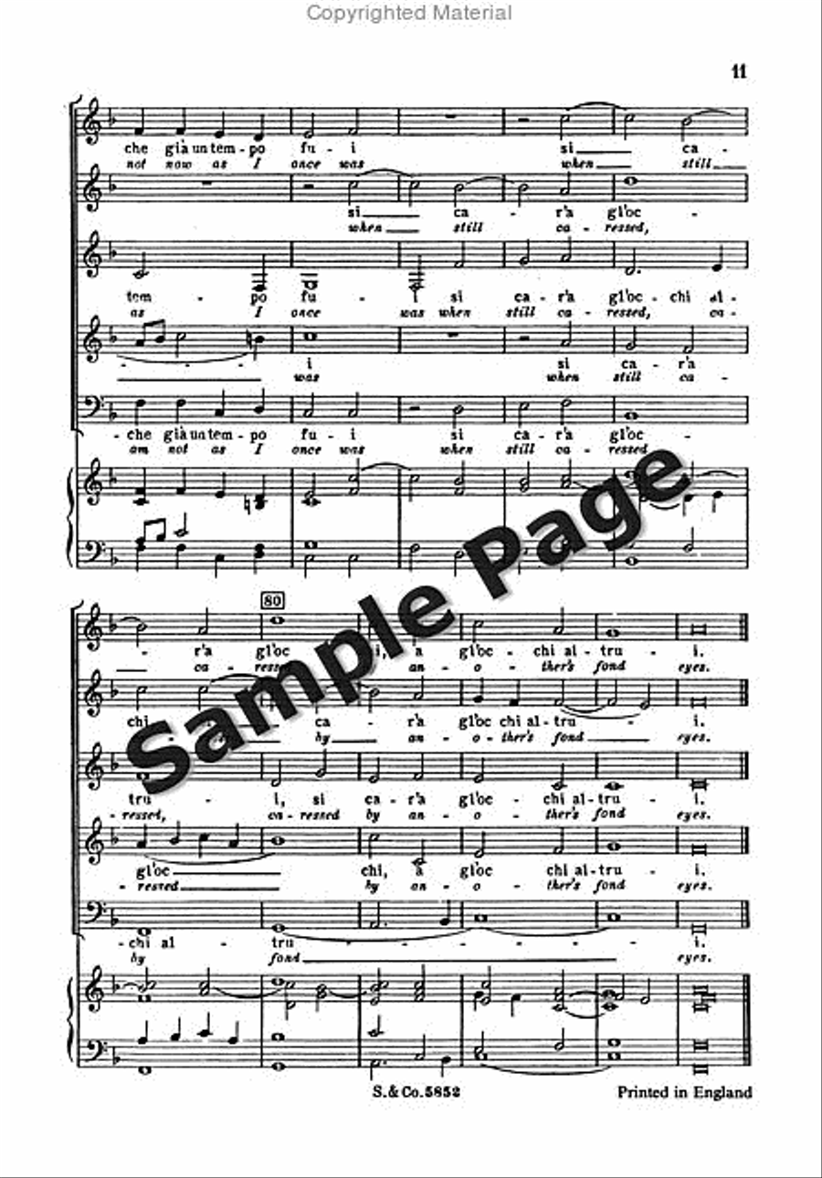 O Primavera O Primavera SSATB scores gallery preview page 14