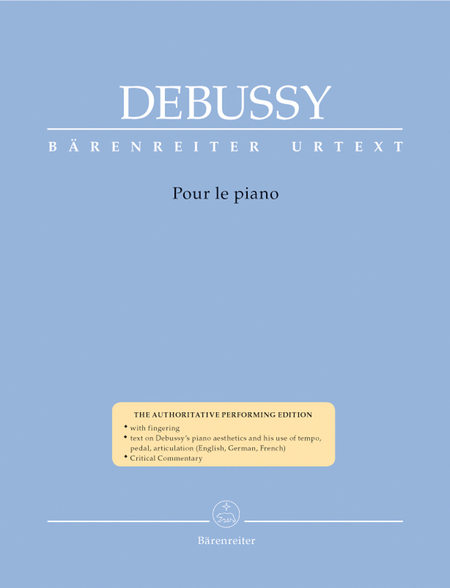 Claude Debussy : Pour le piano