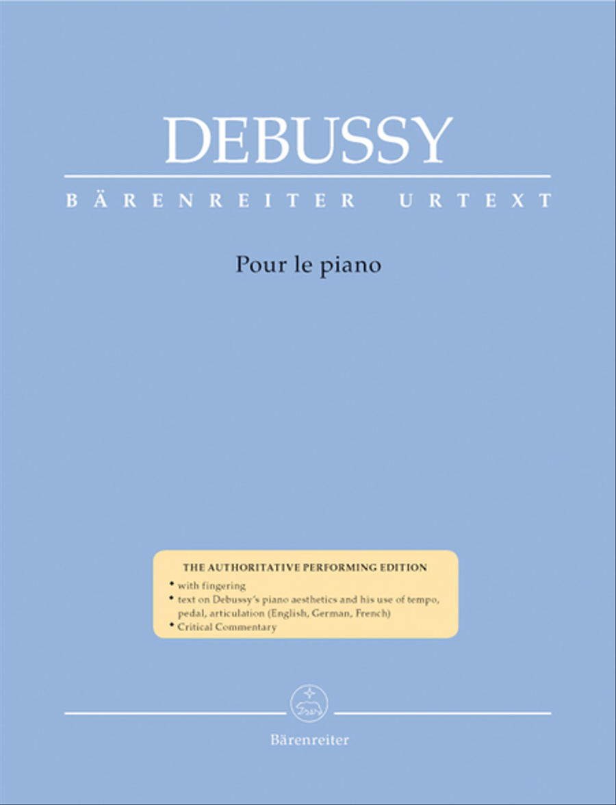 Pour le piano Piano Solo scores gallery preview page 1