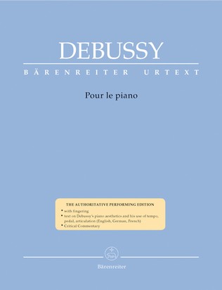 Book cover for Pour le piano