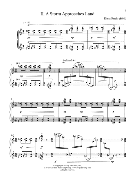 Three Preludes for Piano (Downloadable)