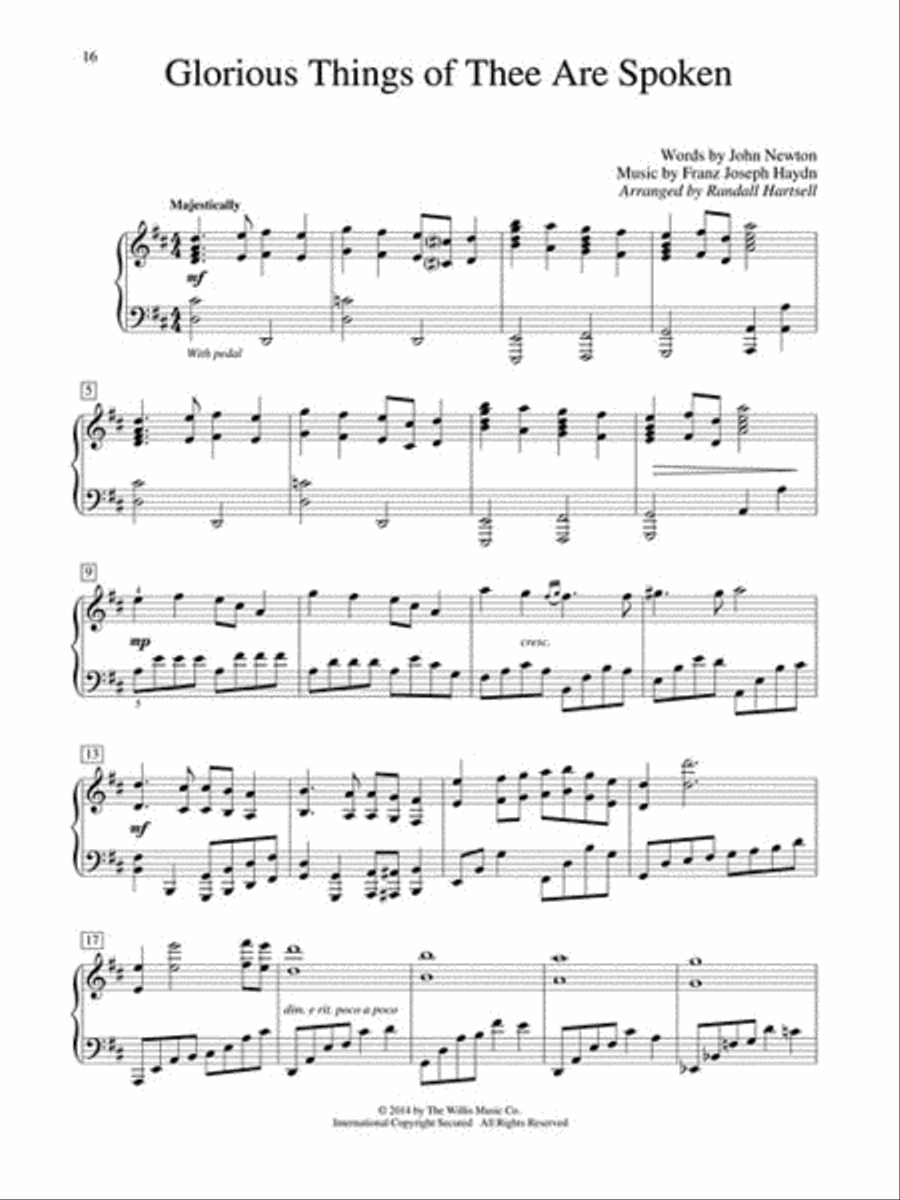 More Hymn Creations Piano Solo scores gallery preview page 5