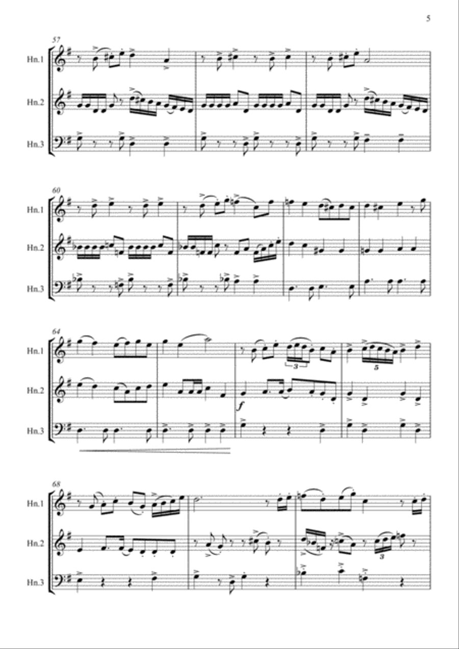 Belle Brass Ensemble scores gallery preview page 6