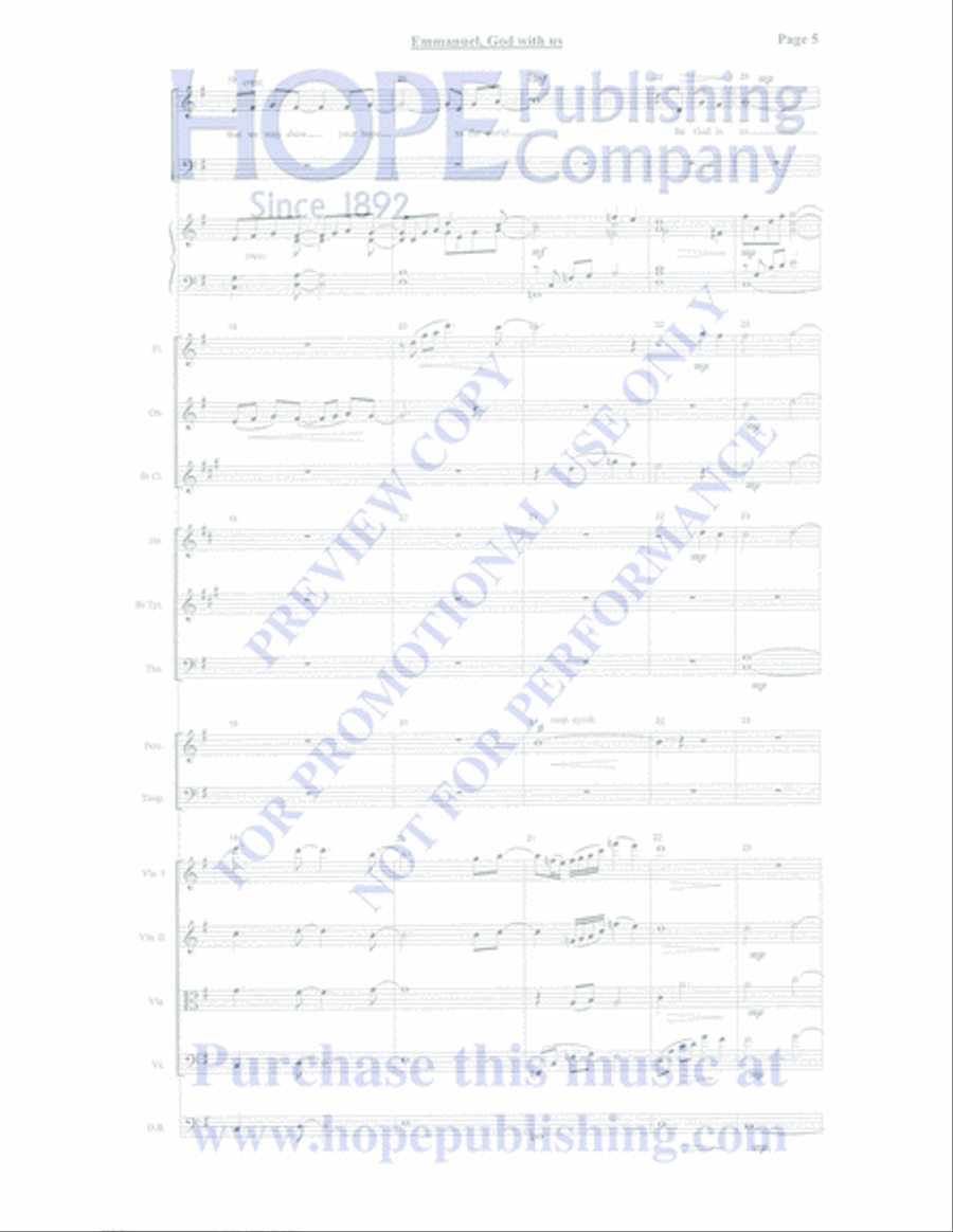Emmanuel Emmanuel Orchestra scores gallery preview page 38