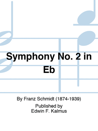 Book cover for Symphony No. 2 in Eb