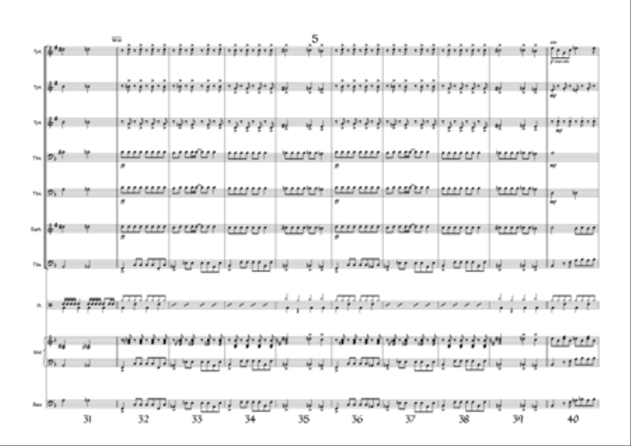 Baggy Trousers Brass Ensemble scores gallery preview page 5