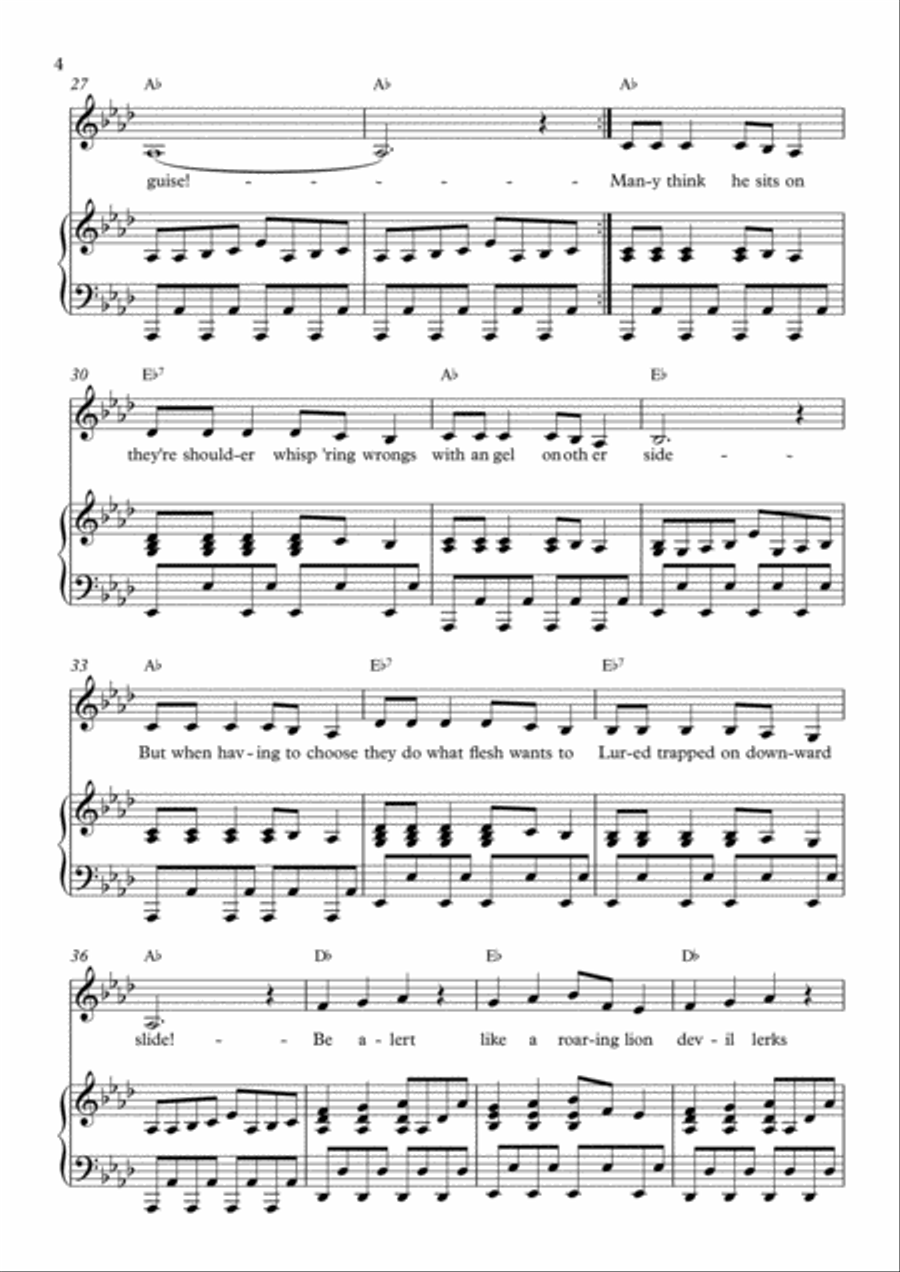 Everyone Knows Voice scores gallery preview page 4