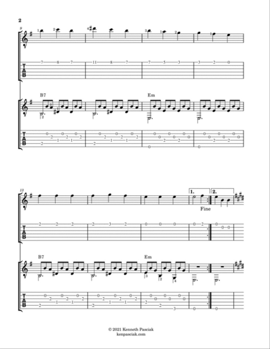 Romanza (for Two Guitars) image number null