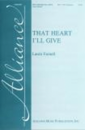 Book cover for That Heart I'll Give