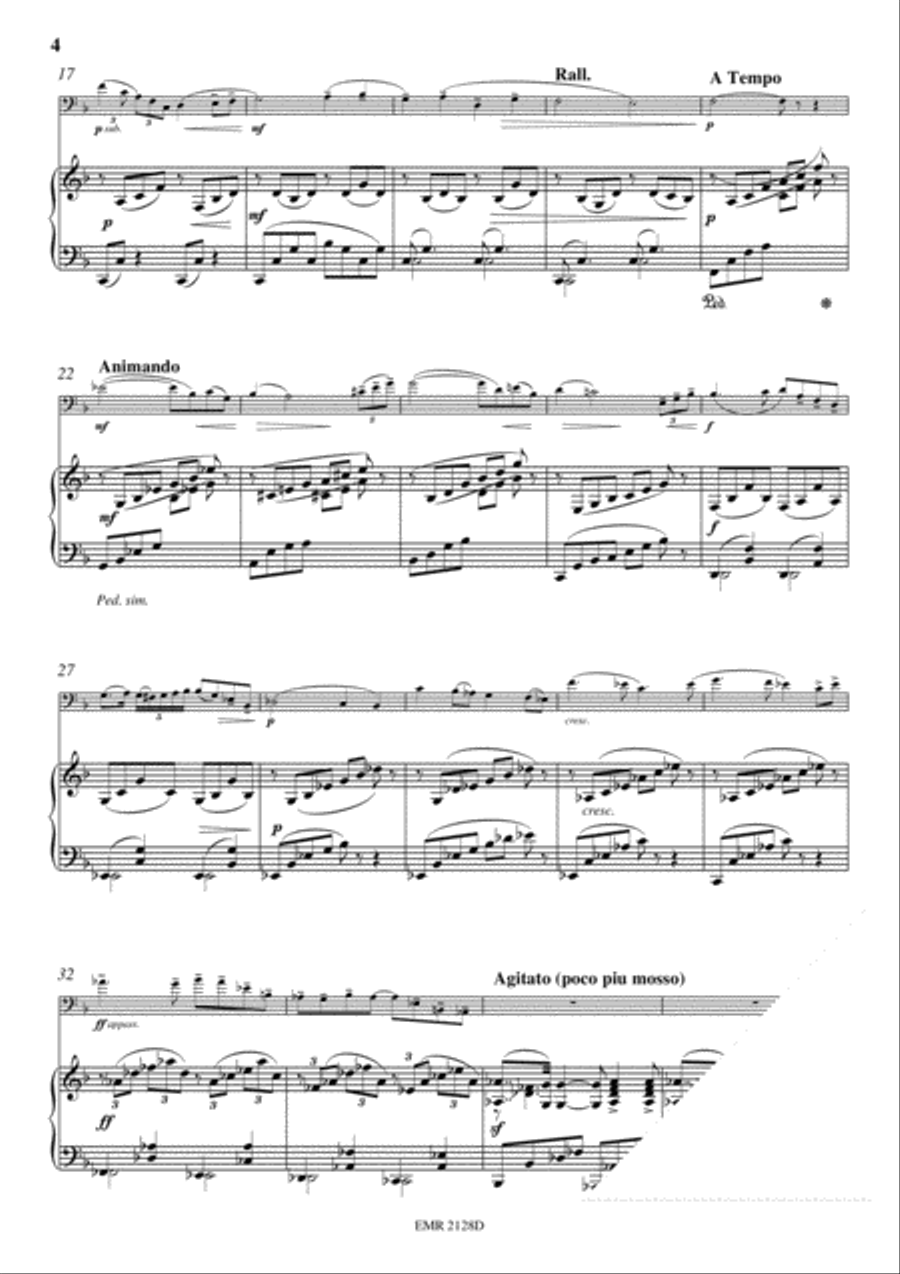 Meditation Bassoon Solo scores gallery preview page 4