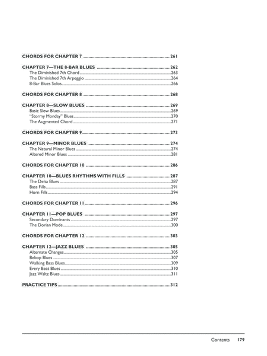 The Complete Blues Guitar Method Complete Edition Electric Guitar scores gallery preview page 13