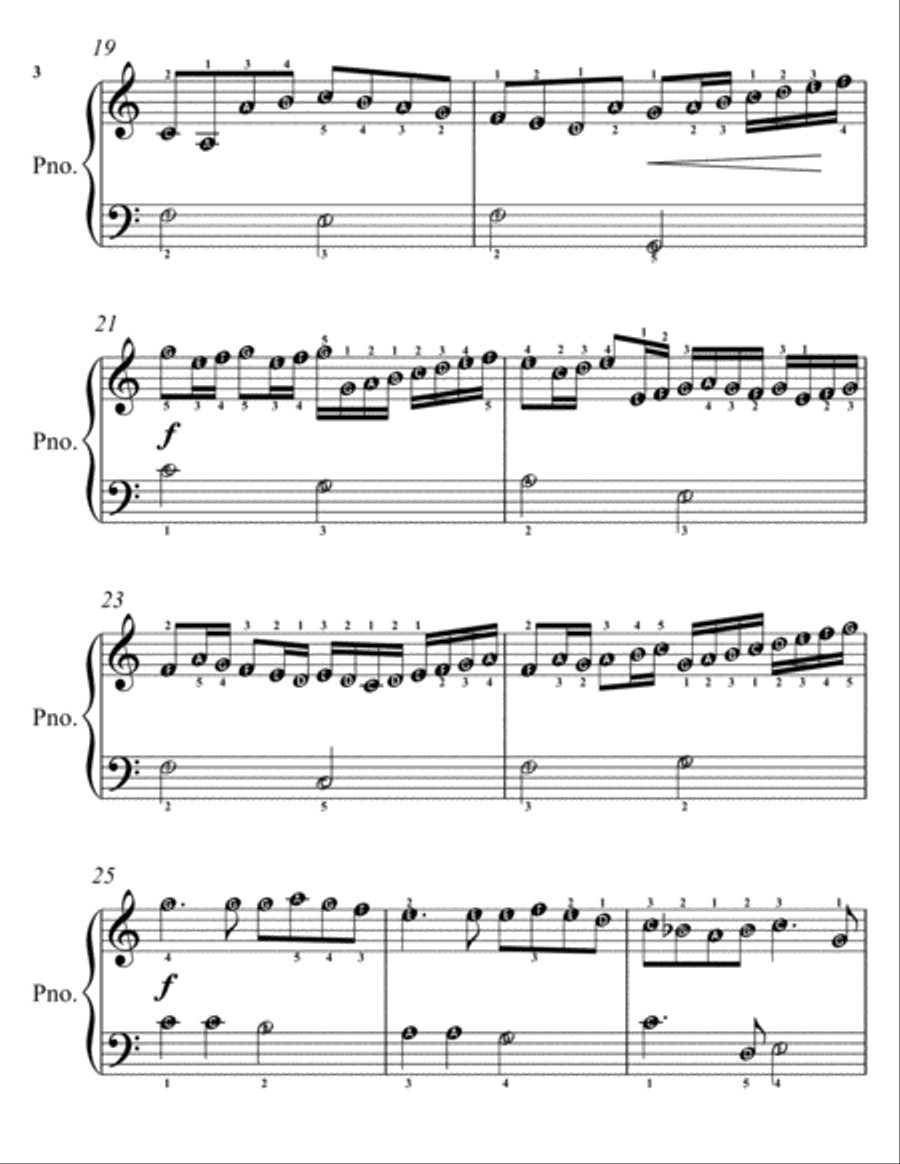 Petite Classics for Easiest Piano Booklet P1 Easy Piano scores gallery preview page 5