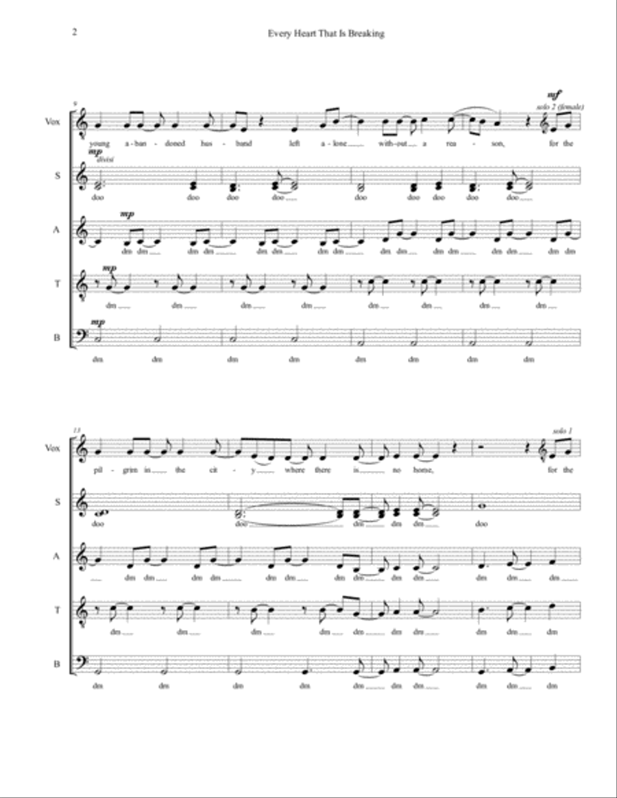 Every Heart That Is Breaking Divisi scores gallery preview page 2