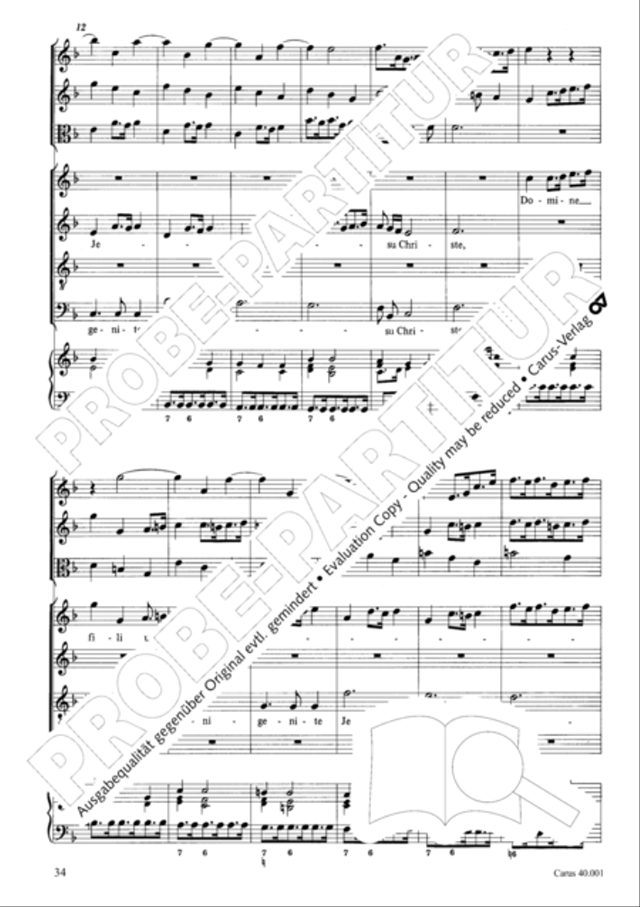 Gloria in D SSA scores gallery preview page 41