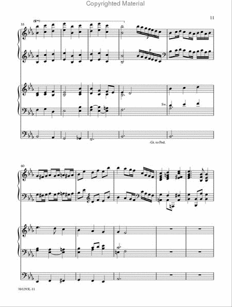 Gather Twogether Organ scores gallery preview page 10