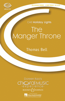 Book cover for The Manger Throne