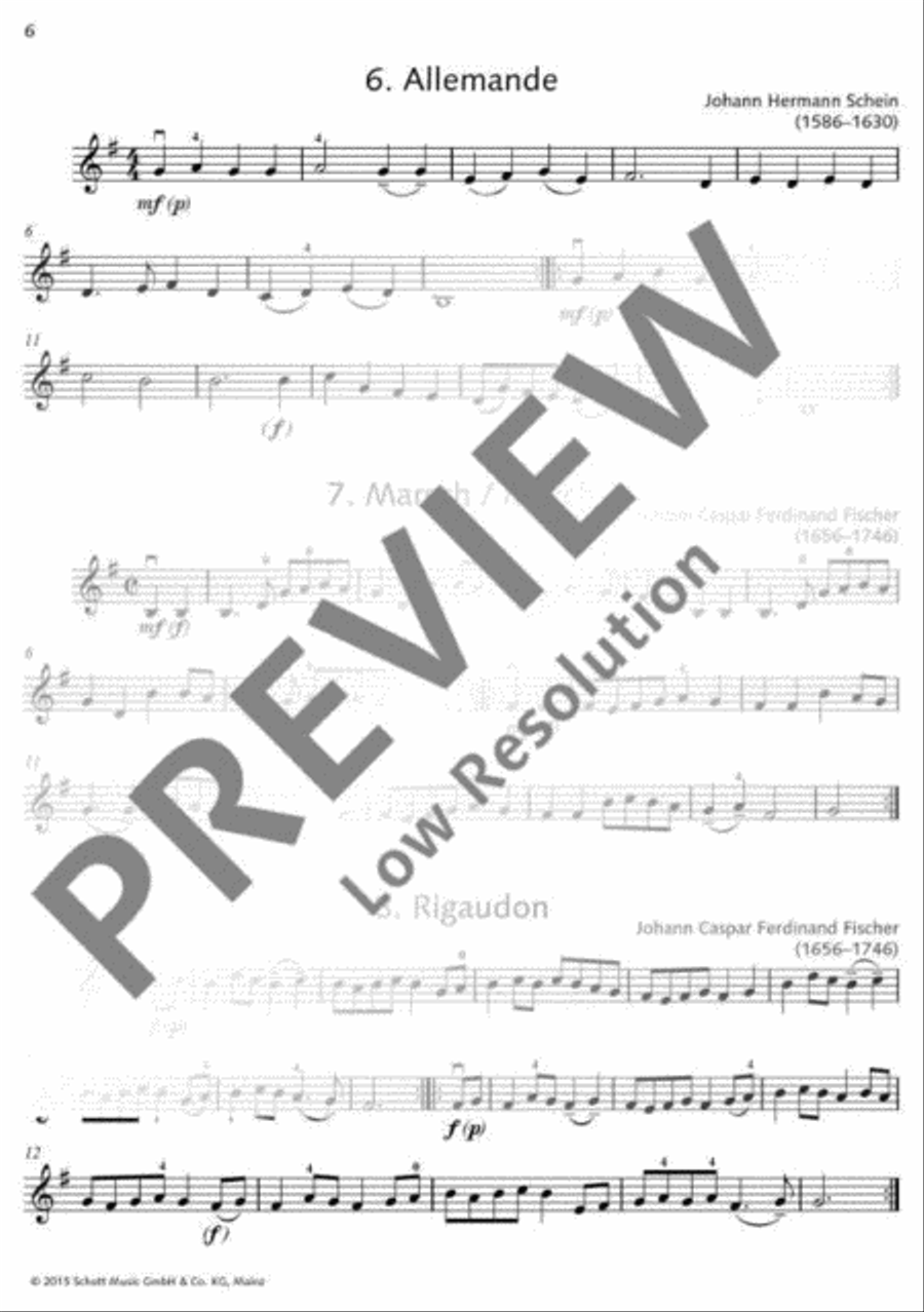 Classical Music for Children Violin scores gallery preview page 7