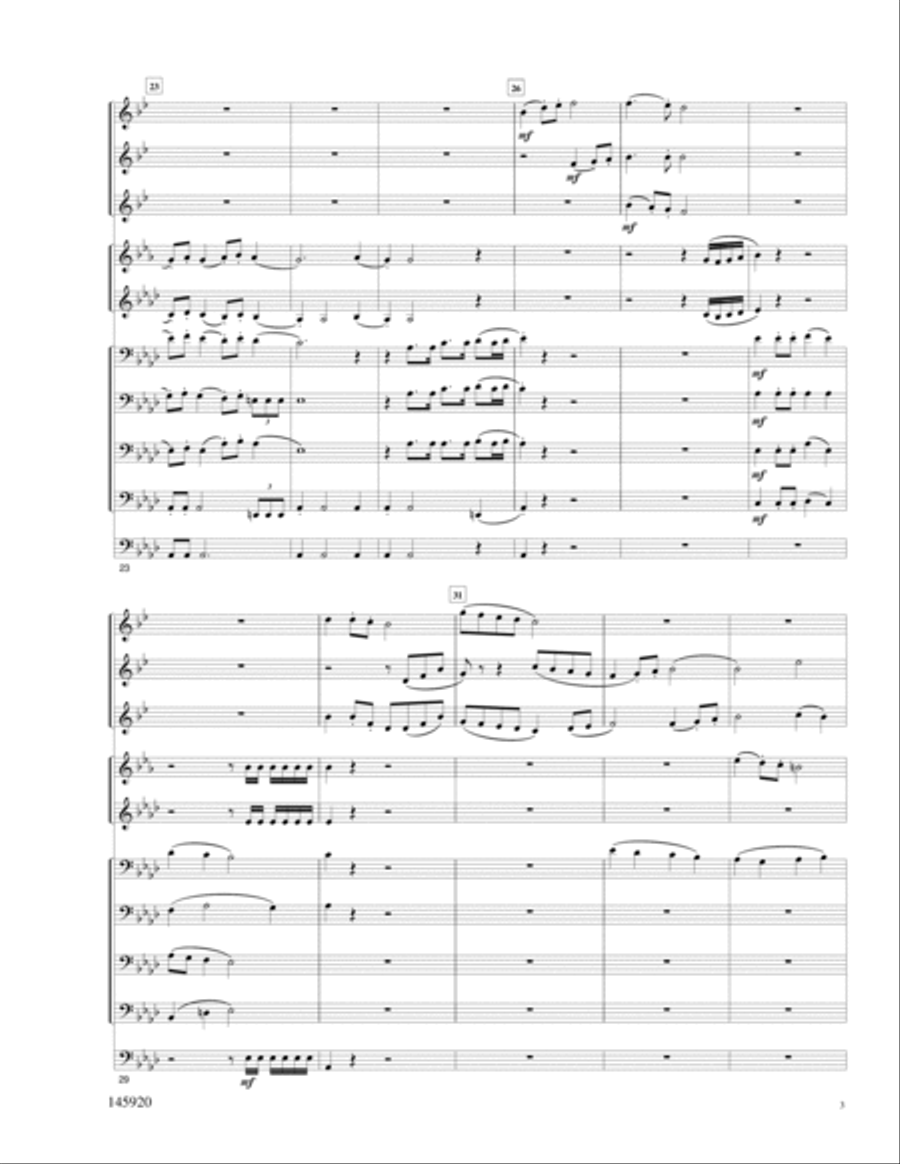 Jesus Shall Reign Jesus Shall Reign Set of Parts scores gallery preview page 4