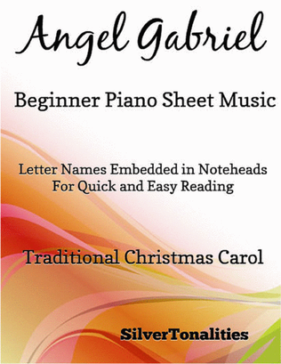 Angel Gabriel Beginner Piano Sheet Music