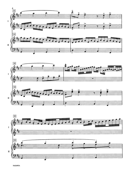 Canon in D - Piano Duo (2 Pianos, 4 Hands) by Johann Pachelbel Piano Duet - Digital Sheet Music
