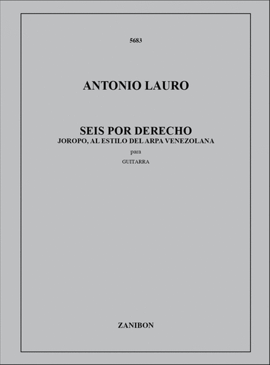 Seis Por Derecho Seis Por Derecho Lute scores gallery preview page 1