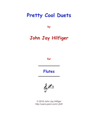 Pretty Cool Duets for Flutes