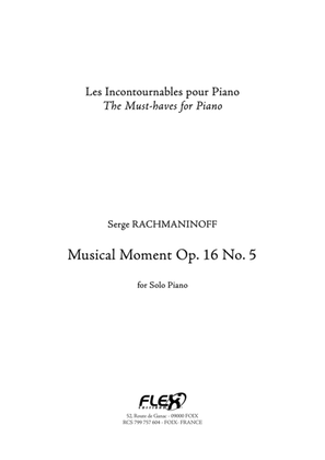 Musical Moment Op. 16 No. 5