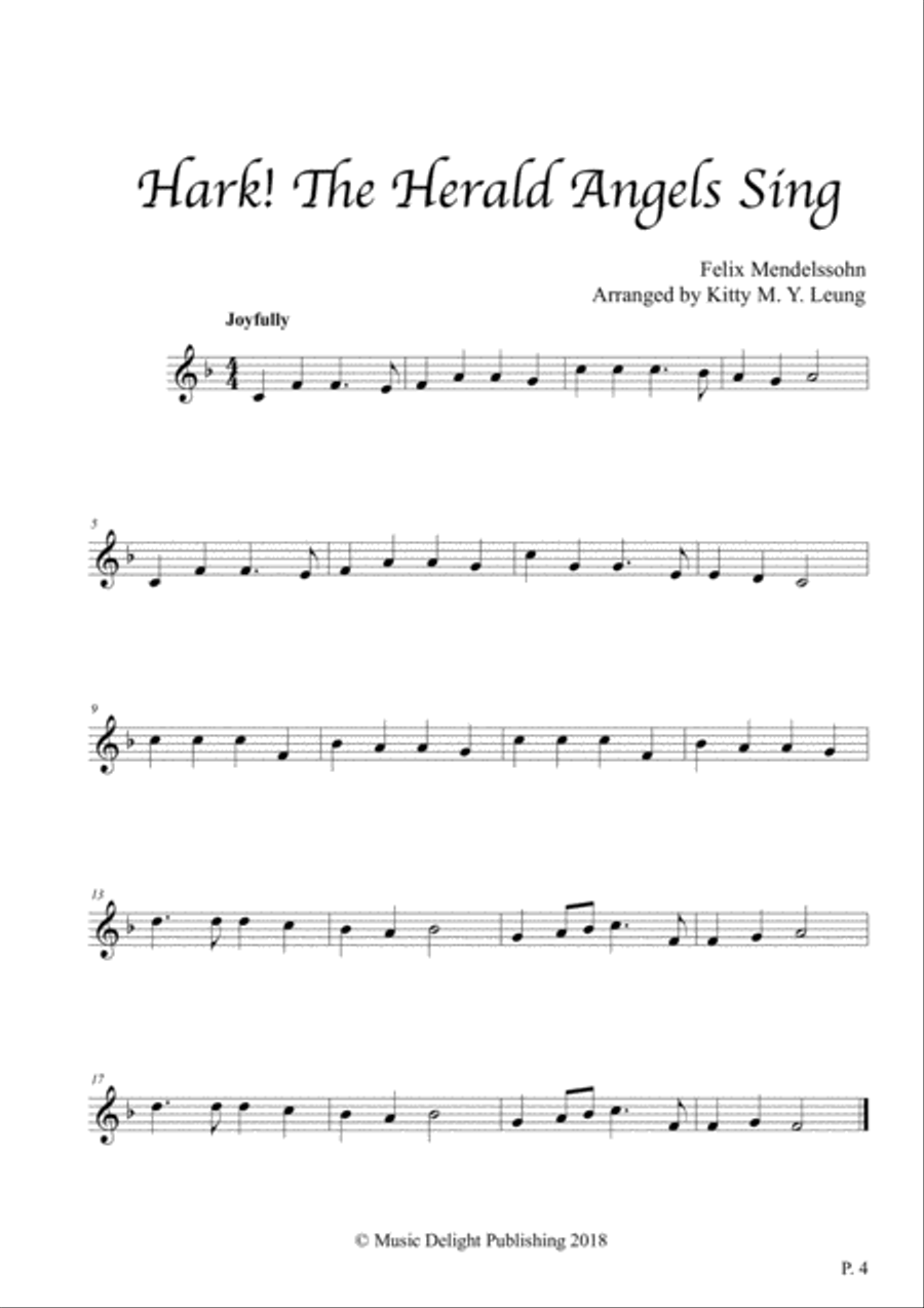 Christmas Songs (Book 2) for Ocarina Solo ocarina scores gallery preview page 4
