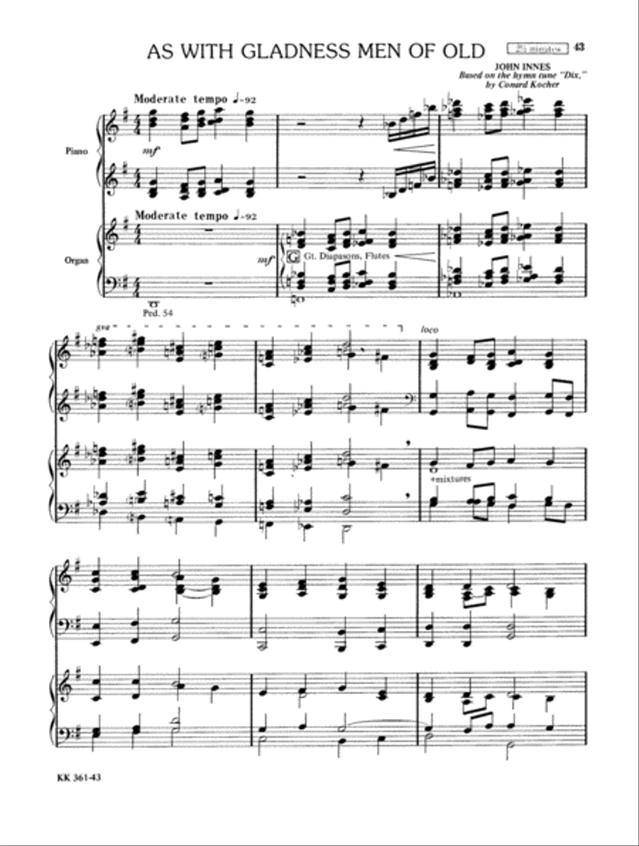 Festival Of Carols For Organ and Piano Vol 2 Organ scores gallery preview page 20
