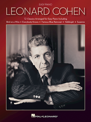 Book cover for Leonard Cohen for Easy Piano