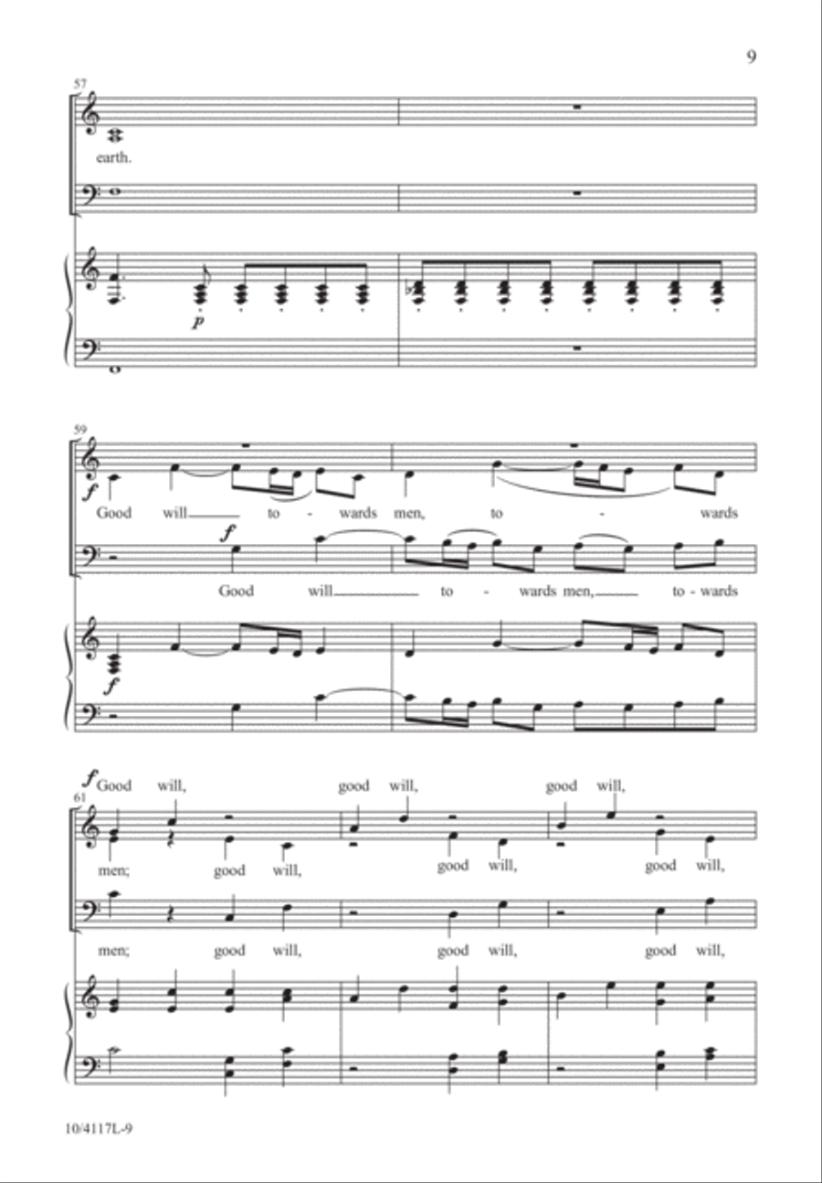 Messiah Christmas Suite Messiah Christmas Suite 3-Part scores gallery preview page 10