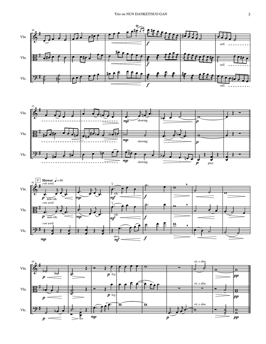 String Trio on 