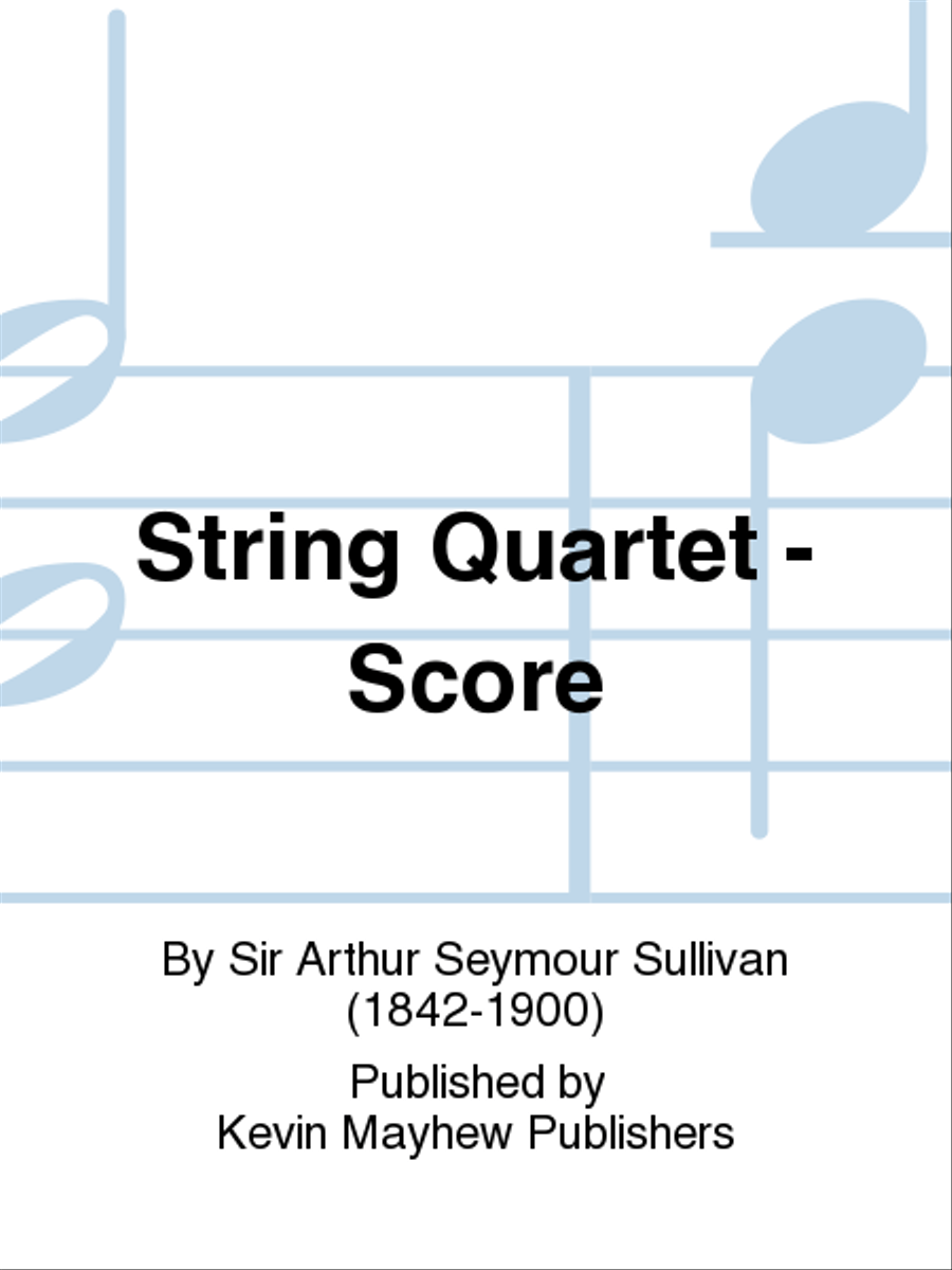 String Quartet - Score String Quartet scores gallery preview page 1