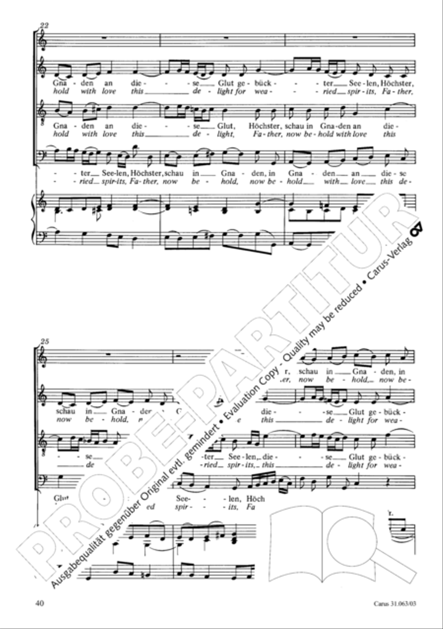 Christians, etch this blessed day (Christen, atzet diesen Tag) 4-Part scores gallery preview page 41