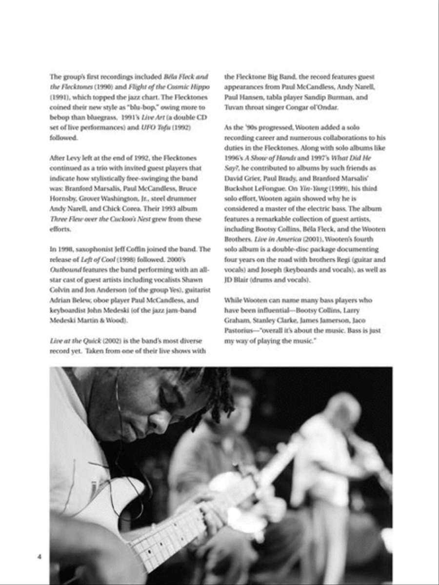 The Best of Victor Wooten Bass Guitar Tablature scores gallery preview page 5