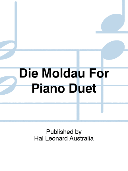 Die Moldau For Piano Duet
